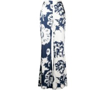 Hose mit Blumenmuster