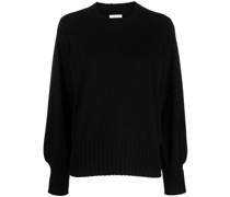 Kaschmirpullover mit Rundhalsausschnitt