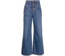 Jeans mit weitem Bein