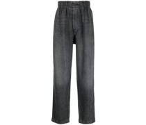 Jeans mit elastischem Bund
