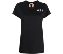 T-Shirt mit Logo-Print