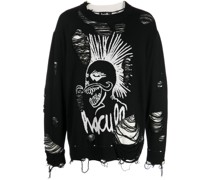 Pullover im Distressed-Look