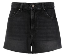 Shorts mit ausgefranstem Saum