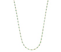18kt Classic Gelbgoldhalskette mit Perlen