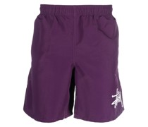 logo-print swim shorts