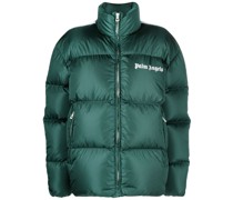 Gefütterte Jacke mit Logo-Print