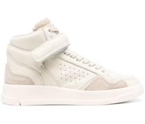 High-Top-Sneakers mit Einsätzen
