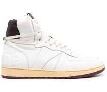 High-Top-Sneakers mit Einsätzen