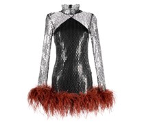 Maxikleid mit Pailletten