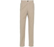 tapered cotton trousers