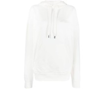 Hoodie mit Logo-Stickerei