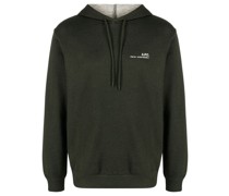 A.P.C. Hoodie mit Kordelzug