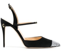 Vittorio Pumps mit Kristallen 105mm