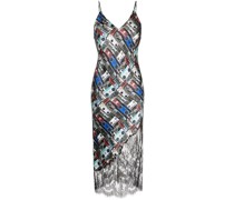 Kleid mit grafischem Print