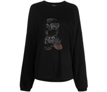 Sweatshirt mit Bären-Print