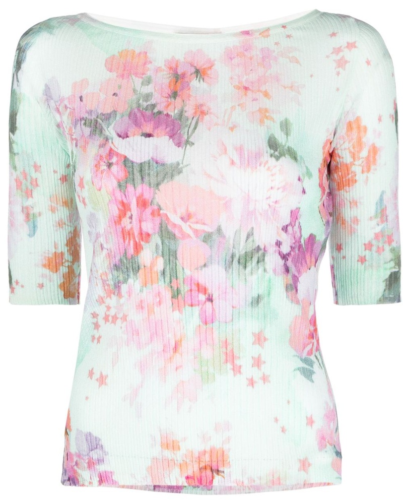 Twin-Set Damen Oberteil mit Print