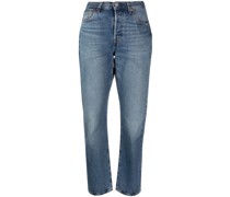 Gerade 501 High-Rise-Jeans