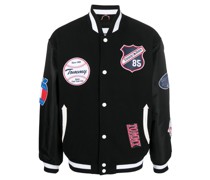 Bomberjacke mit Logo-Patches