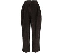 Cordhose mit hohem Bund