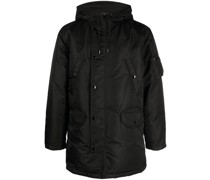 Gefütterte Kapuzenjacke