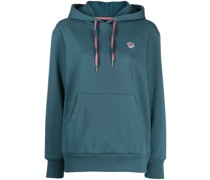 Hoodie mit Zebra-Patch