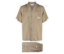Cargo Pyjama aus Leinen