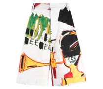 Shorts mit grafischem Print