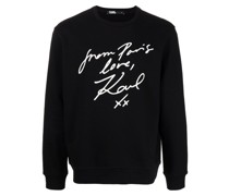 Sweatshirt mit Logo-Print