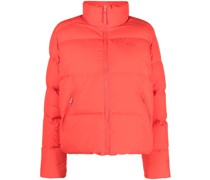 Steppjacke mit Logo-Patch