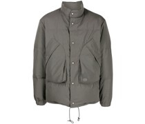 Gefütterte Jacke mit Knöpfen