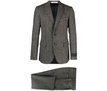 Einreihiger Anzug aus Tweed