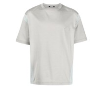 T-Shirt mit Kontrasteinsatz