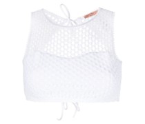 Gehäkeltes Cropped-Top