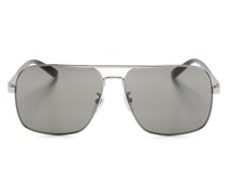 Sonnenbrille mit eckigem Gestell