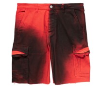 Cargo-Shorts mit Bleach-Effekt
