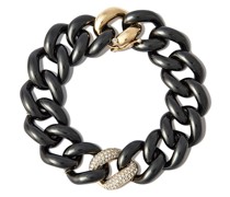 18kt Gelbgoldarmband mit Diamanten