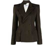 Doppelreihiger Blazer mit Nadelstreifen