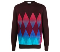 Pullover mit geometrischem Muster