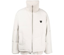 Daunenjacke aus Fleece