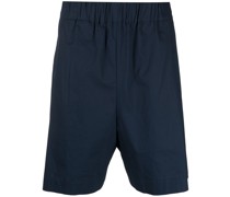 Bermudas mit Logo-Stickerei