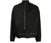 Bomberjacke mit Reißverschlusstaschen