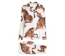 Pyjama mit Tiger-Print