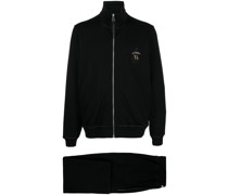 Jogginganzug mit Logo-Stickerei