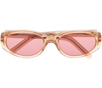 Sonnenbrille mit ovalem Gestell