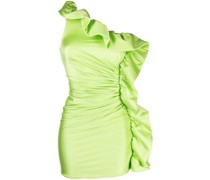 Ärmelloses Kleid mit Rüschen