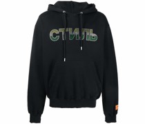 Hoodie mit Kristallverzierung