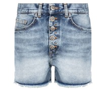 Jeans-Shorts mit Stone-Wash-Effekt