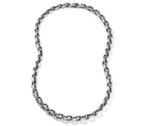 Deco Halskette aus Sterlingsilber 9,5mm