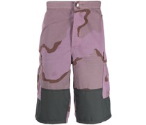 Cargo-Shorts mit Camouflagemuster
