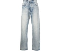 Anti K Vapour Straight-Leg-Jeans